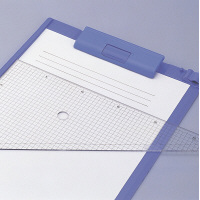 リヒトラブ　クリップボード　A3タテ　446×322mm　目盛り付　A978U-23 ブルーバイオレット