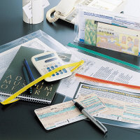 リヒトラブ　クリヤーケース　マチ付　B5　F-73SM