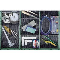 トラスコ中山 TRUSCO ノンスリップマット（滑り止めマット）黒 幅300mm×2m TNSM-30BK 1巻