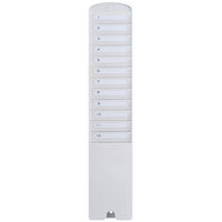 アマノ　タイムカードラック　12人用　12S-W