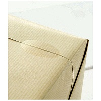 透明ロールシール 大 M-2RS 1巻（500枚入）ラッピング用品 ヘッズ