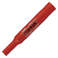 プロッキー 水性サインペン 太・細ツイン 赤 三菱鉛筆 uniユニ