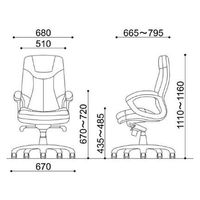 イトーキ　カテドラ　オフィスチェア　革張り　肘付　ブラック　YJ3H-BL-EL　1脚　（直送品）