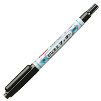 おなまえマッキーツイン 黒 1本 YYTS7-BK ゼブラ