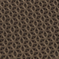 山崎産業 ブイステップマット7 (#13) ブラウン F-207-13 1枚