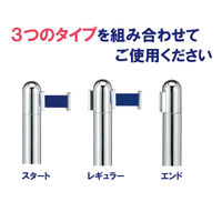 山崎産業　ガイドポールIB-76（Sミラー）レギュラーブルー　YG-16C-SA　（直送品）