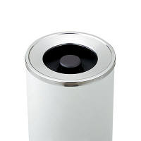 山崎産業 YAMAZAKI 灰皿 屋内 スモーキング YSー108（スチール）アイボリー YS-09C-ID 4903180305490 丸型1台（直送品）