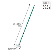 テラモト シャークIIモップ  幅180mm 屋内用  CL3250000　1本