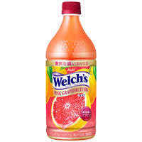アサヒ飲料 ウェルチ ピンクグレープフルーツ100 800g 1箱（8本入）