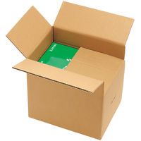 【底面A4】　無地ダンボール　高さ調節タイプ　A4×高さ255～335mm　SS　1セット（60枚：30枚入×2梱包）