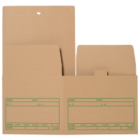 プラス 文書保存箱 ワンタッチストッカー D型フタ式 A4／B4用 書類収納 ダンボール 40枚 40072