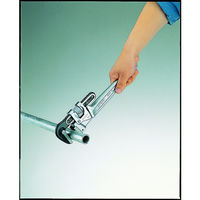 スーパーツール アルミパイプレンチ（トライモタイプ）　本体全長：450ＭＭ DTA450E 1丁