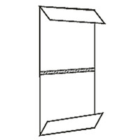 寿堂　のし袋多当　御霊前　銀・紫5本　不祝儀袋　10枚