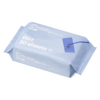 フローリングワイパー用ウェットシート　99%除菌　1箱（30枚入×40個） アスクル オリジナル