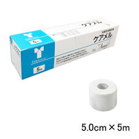 粘着性伸縮包帯（テープ）ケアメル　No.5　5cm×5m 1箱（6巻入） 竹虎