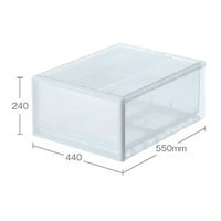 無印良品 ポリプロピレン クローゼットケース  中 1セット（6個） 良品計画