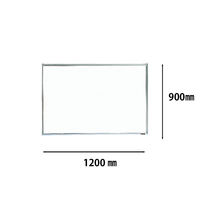 トラスコ中山 TRUSCO スチール製ホワイトボード 無地 粉受付 900X12 GH-112 1枚 502-6661