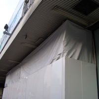 萩原工業 萩原 #2500 ホワイトシート 1.8x1.8m 71057770631018018 1枚