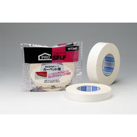 ニトムズ 催事用強粘着カーペット施工用両面テープ40x25 J0270 1巻(25m) 391-4518