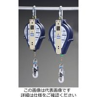 エスコ φ4.3mmx12m 安全ブロック(ステンレス製ワイヤー付) EA998FX-10A 1個（直送品）