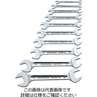 エスコ 5本組/ 6ー19mm スパナセット EA615KA-100 1組(1セット)（直送品）