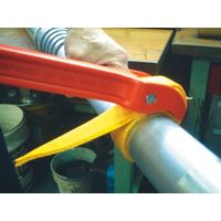 エスコ 125mm ストラップレンチ(プラスチック管用) EA546YB-5 1丁（直送品）