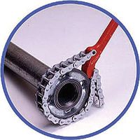 エスコ 425mm フランジレンチ EA546WF-4 1丁（直送品）