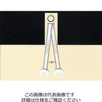 エスコ 6本組 ギヤーレンチ(ラチェット) EA614DA 1セット（直送品）
