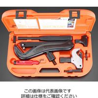 エスコ 4ー152mm ねじ山修正ツールセット(外ねじ) EA603AA 1組（直送品）