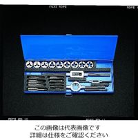 エスコ M3ーM16 タップダイスセット(SKS2/ISO) EA829M 1組（直送品）