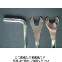 エスコ 3本組 ロングクリップツール(ストレート) EA604CD 1組（直送品）