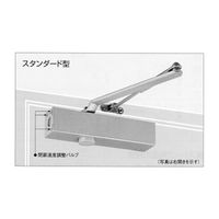 エスコ 30kg以下 ドアクローザー(標準型/アンバー) EA951LC-15A 1個（直送品）