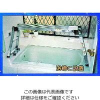 エスコ 83ー116cm 伸縮足場台(調整脚付) EA905DA-2 1台（直送品）