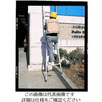 エスコ 1.28ー1.73m はしご兼用脚立(調整脚) EA903F-120 1台（直送品）