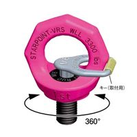 エスコ 3.2ton/M24x36mm 回転アイボルト EA987GL-5 1個（直送品）