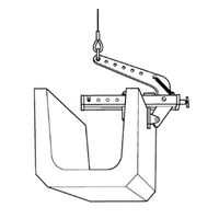 エスコ 0ー240mm コンクリート吊クランプ EA984DT-240 1個（直送品）