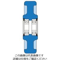 エスコ 180x45mm 車輪(ステンレス製ベアリング付・MCナイロン製) EA986WC-180 1個（直送品）