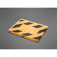 エスコ 1000x1000x800mm マンホール屏風(ダクト穴付) EA993GB 1個（直送品）