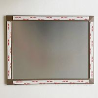 エスコ 150x210mmフラット型凸面機能ミラー(車庫用・接着式 EA724ZL-1 1個（直送品）