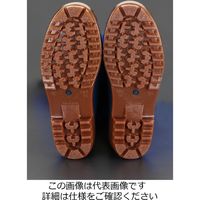 エスコ 27.0cm 耐油水中長靴(マリンブルー) EA998XD-46 1足（直送品）