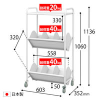 トヨダプロダクツ　カルテラックワゴン（天板付）　1台