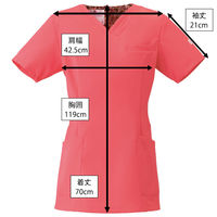 フォーク ワコールスクラブ HI700-3-3L 1枚　スクラブ（直送品）