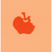 フットマーク 長持ちする大きなお食事エプロン 介護用 /オレンジ 403720-04 1枚