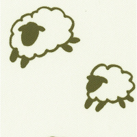 フットマーク 長持ちする大きなお食事エプロン 介護用 /ブラウン 403720-14 1枚