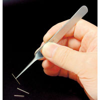 ホーザン 先曲がりピンセット 120mm P-882 1本