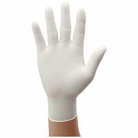三興化学工業　エクセレントニトリル手袋 NBR-600　パウダーフリー　ホワイト　SSSサイズ　271100　1箱（100枚入）（使い捨てグローブ）