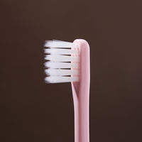 ラピス　ミニヘッド歯ブラシ　先細毛ふつう　4色アソート　1袋（20本入）