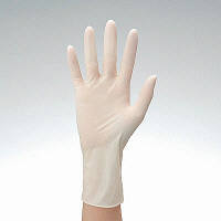 三興化学工業　NEWラテックスグローブ　パウダーフリー　SSSサイズ　241300　1箱（100枚入）（使い捨てグローブ）