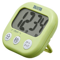 タニタ（TANITA）でか見えタイマー100分計　グリーン　キッチンタイマー　1個