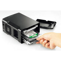 アイ・オー・データ機器ネットワーク対応HDD ミラーリング対応 超高速 LAN接続ハードディスク HDL2-Aシリーズ2TB　HDL2-A2.0　1台